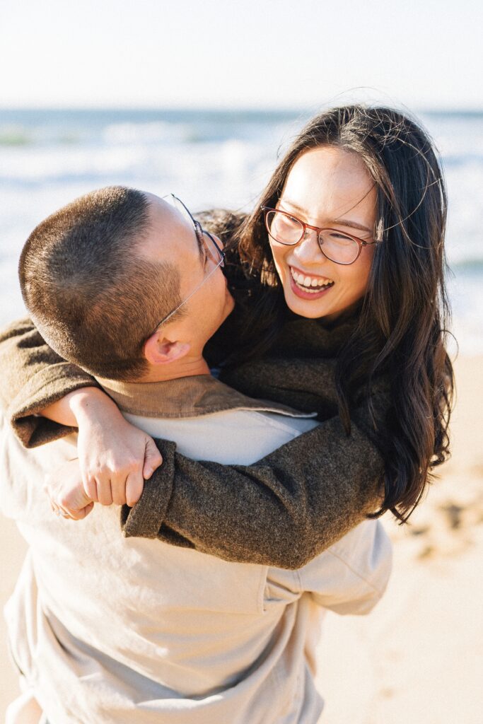 A Picturesque Engagement Session at Montara Beach | Annie + Ben