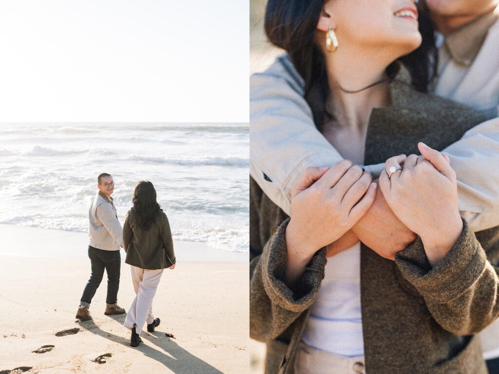 A Picturesque Engagement Session at Montara Beach | Annie + Ben