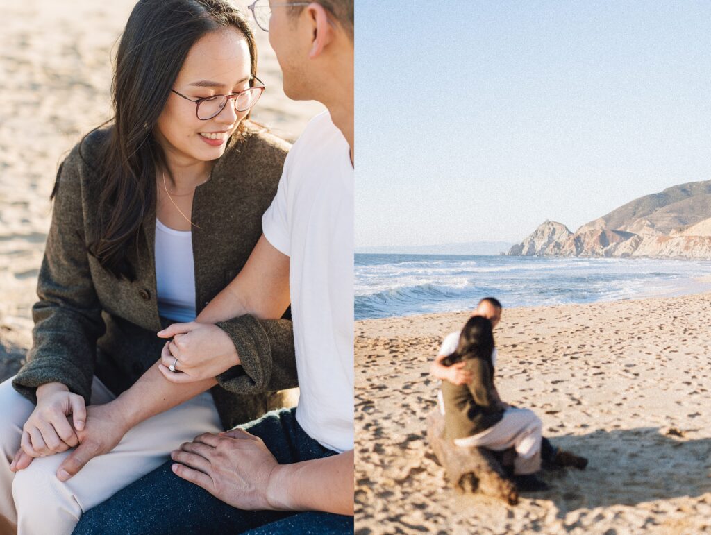 A Picturesque Engagement Session at Montara Beach | Annie + Ben