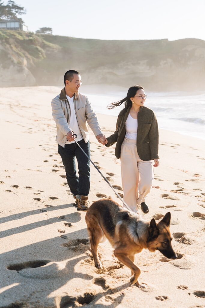 A Picturesque Engagement Session at Montara Beach | Annie + Ben