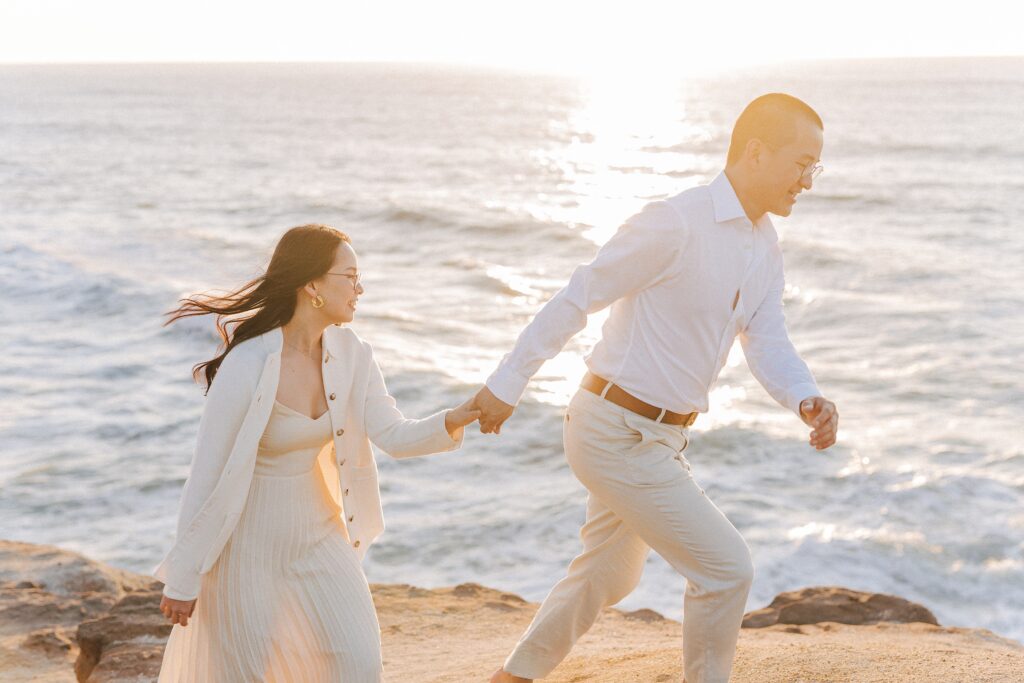 A Picturesque Engagement Session at Montara Beach | Annie + Ben