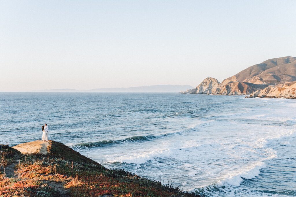 A Picturesque Engagement Session at Montara Beach | Annie + Ben