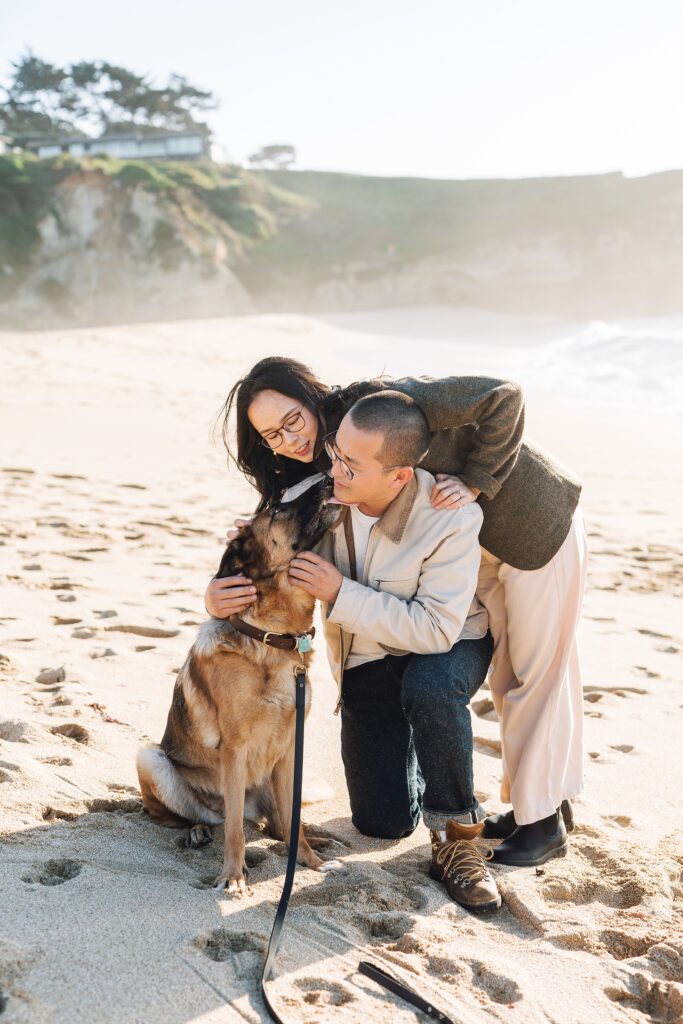 A Picturesque Engagement Session at Montara Beach | Annie + Ben