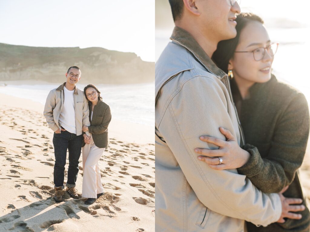 A Picturesque Engagement Session at Montara Beach | Annie + Ben