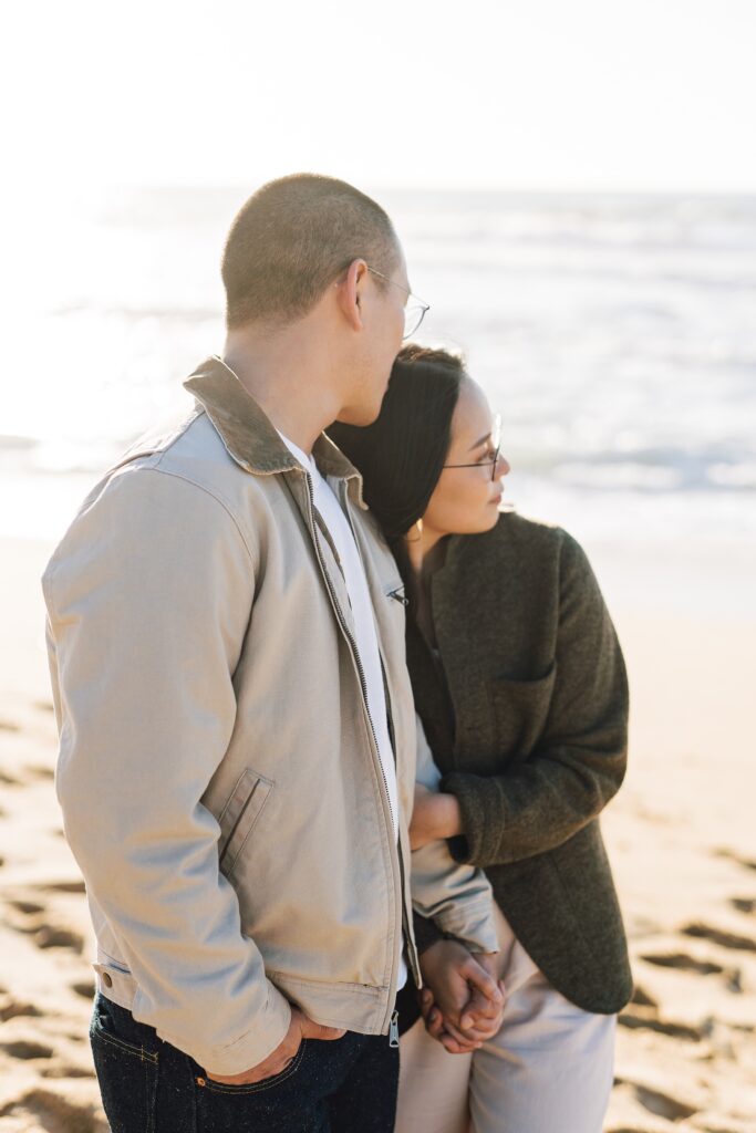 A Picturesque Engagement Session at Montara Beach | Annie + Ben