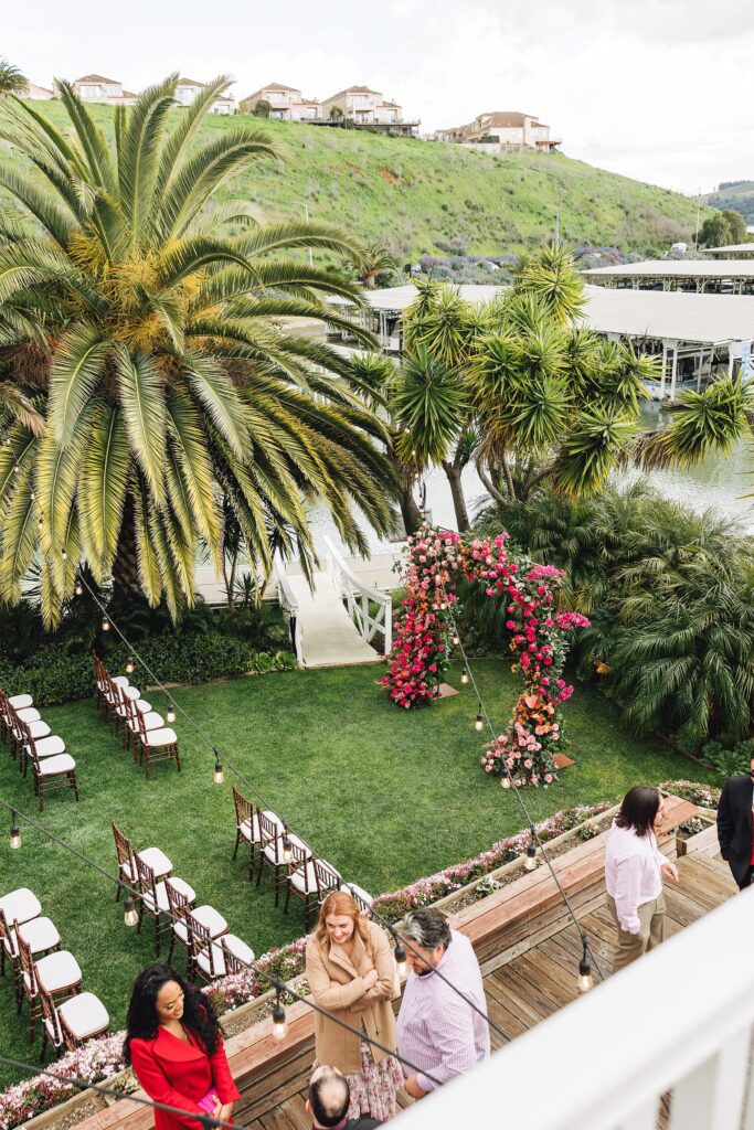 A Vibrant Citrus Wedding at the Lighthouse at Glen Cove Marina | Claire + Brian