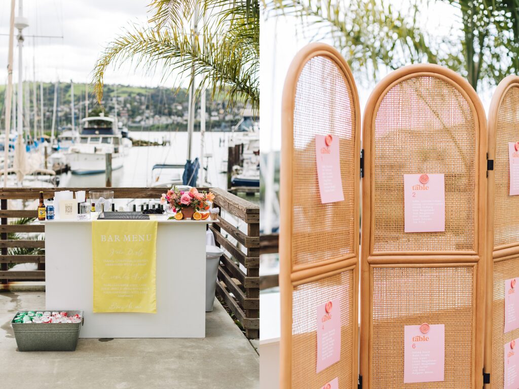 A Vibrant Citrus Wedding at the Lighthouse at Glen Cove Marina | Claire + Brian