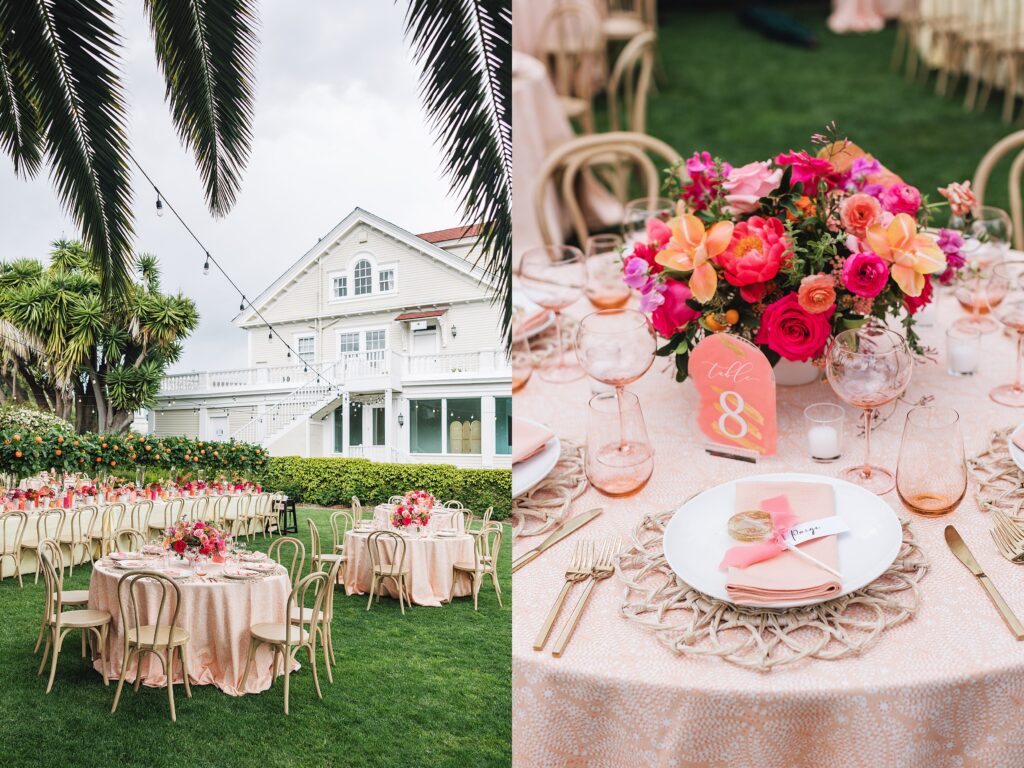 A Vibrant Citrus Wedding at the Lighthouse at Glen Cove Marina | Claire + Brian