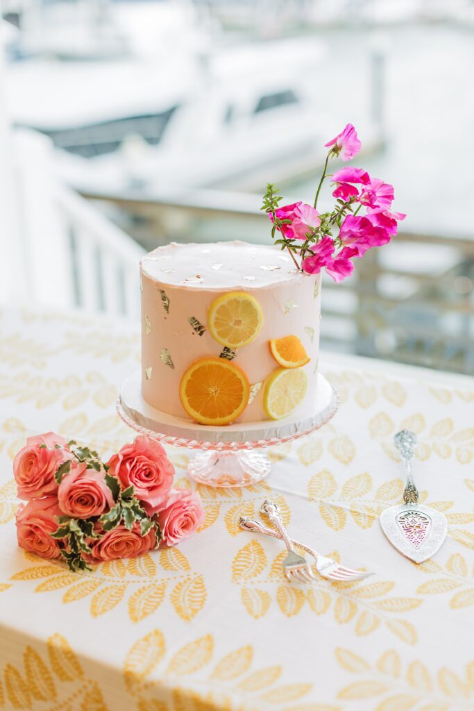 A Vibrant Citrus Wedding at the Lighthouse at Glen Cove Marina | Claire + Brian