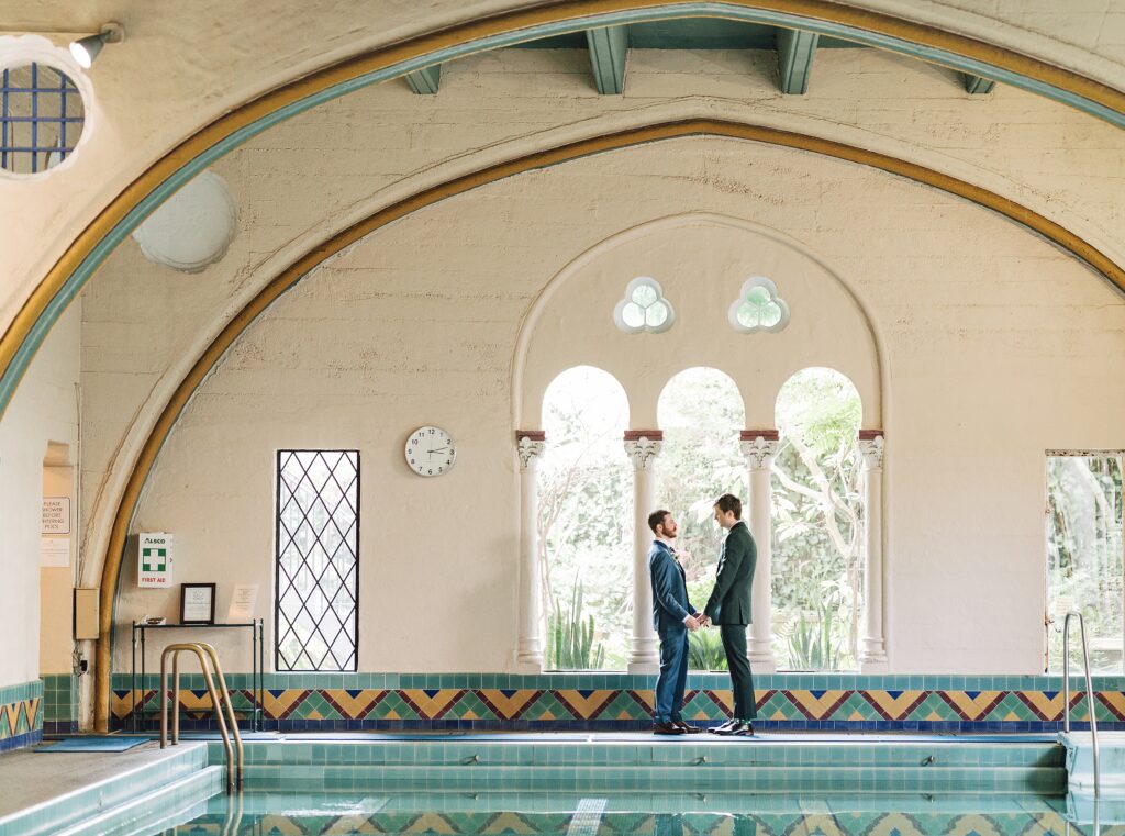 Stylish LGBTQ+ Wedding at the Historic Berkeley City Club | Daniel + Logan