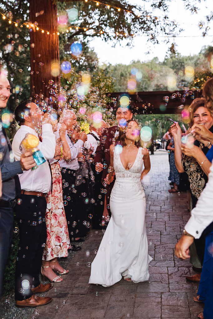 How to Make the Most of a Wedding Ceremony Confetti Exit