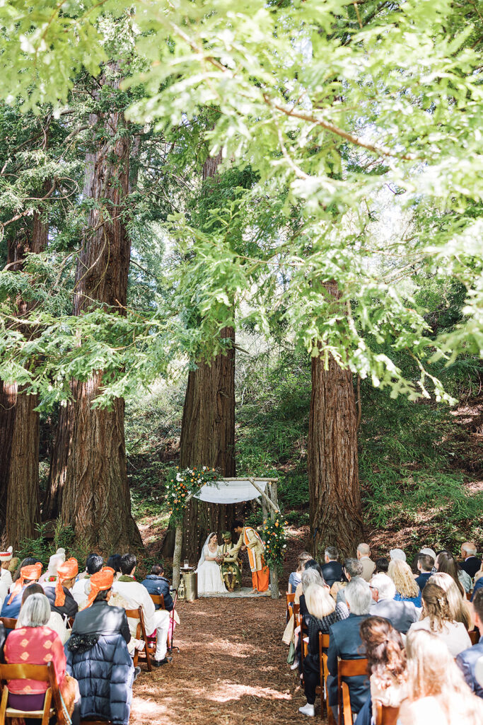 A Multicultural Indian-Jewish Wedding in the California Redwoods | Karly + Hriday